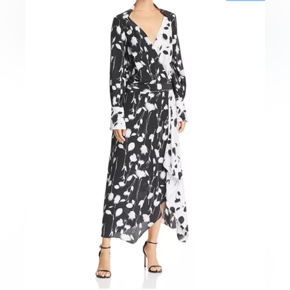 NWOT Equipment “Neema” Floral Maxi Dress, Size 2